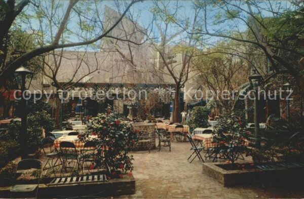 New Orleans Louisiana Court of Two Sisters Restaurant Garden