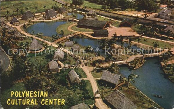 Hawaii US-State Polynesian Cultural Center Fliegeraufna