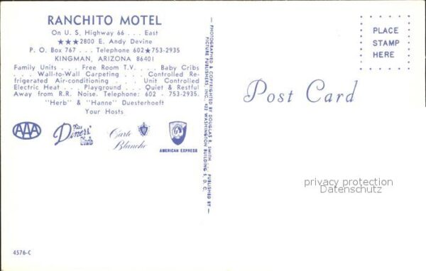 Kingman Arizona Ranchito Motel – Bild 2
