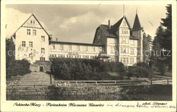 Schierke Harz Ferienheim Hermann Gieseler