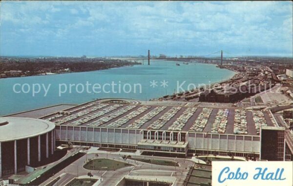 Detroit Michigan Cobo Hall Convention Arena Detroit Rive