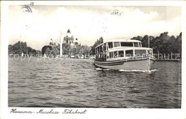 Hannover Maschsee Fährboot