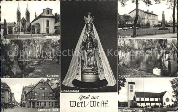Werl Westfalen Basilika Gnadenbild Bahnhof Kurpark Ste