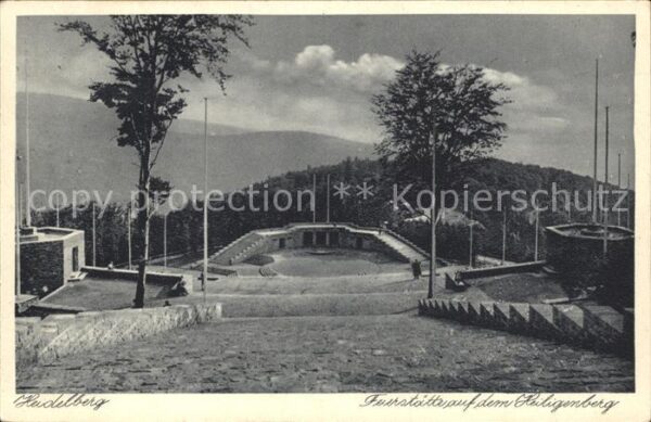 Heidelberg Neckar Feierstätte auf dem Heiligenberg