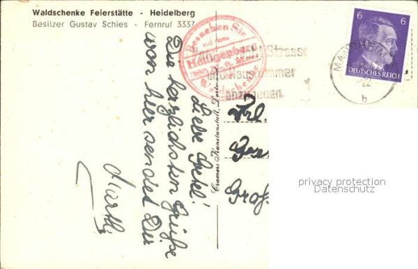 Heidelberg Neckar Feierstätte auf dem Heiligenberg – Bild 2