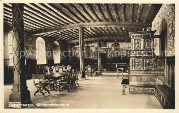 Bebenhausen Tuebingen Winterrefektorium