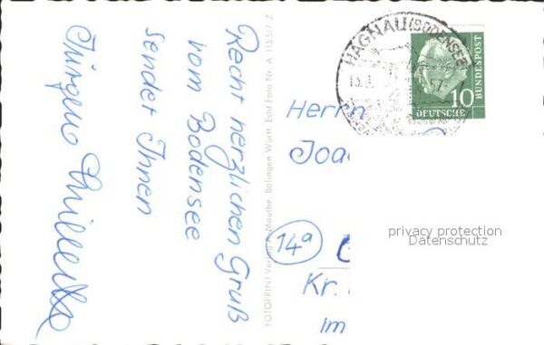 Hagnau Bodensee Konstanz Insel Mainau Meersburg Überlin – Bild 2