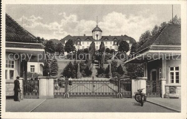Bad Gottleuba-Berggiesshuebel Sanatorium der SVA Sachsen