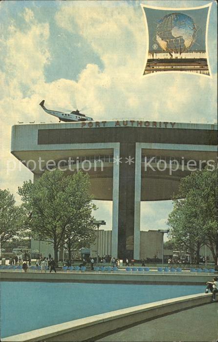 New York City Worlds Fair 64 Heliport and Exhibit Bui