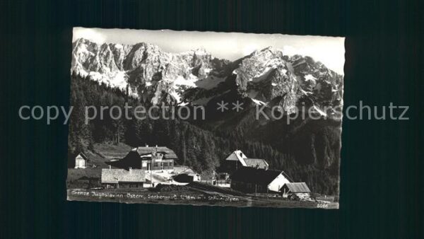 Steiermark Seebergpass mit Steineralpen