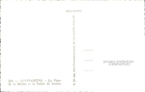 Constantine Algerien La Place de la Breche et le Palais de J – Bild 2