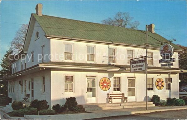Brownstown Pennsylvania Brownstown Restaurant