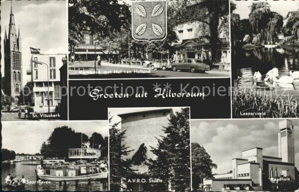 Hilversum St Vituskerk Sporthaven Kerkbrink met H