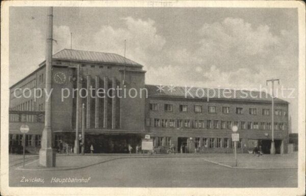 Zwickau Sachsen Hauptbahnhof