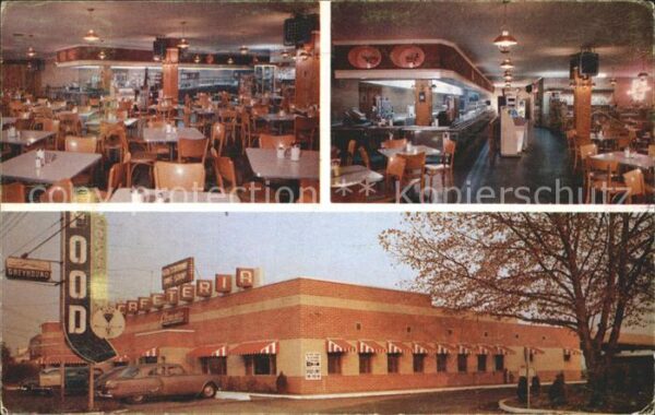 New Castle Delaware Clementes Cafeteria Greyhound Rest Stop