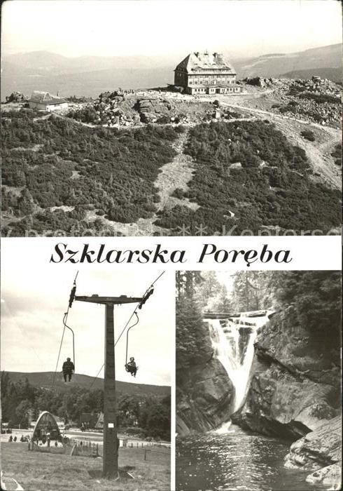 Szklarska Poreba Schronisko PTTK Berghaus Sessellift Was