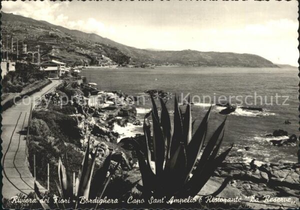 Bordighera Riviera dei Fiori Capo Sant Ampelio e R