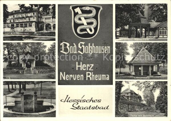 Bad Salzhausen Hessisches Staatsbad Kurhaus Konzerthal