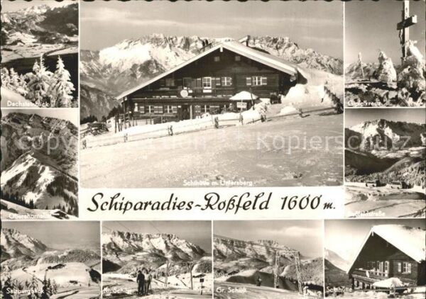 Berchtesgaden Schiparadies Rossfeld Schihütte Untersb