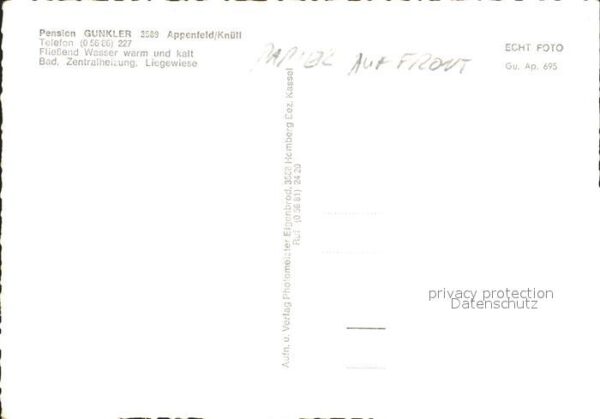 Appenfeld Panorama Pension Gunkler – Bild 2