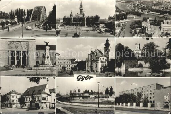 Gyoer Teilansichten Sehenswürdigkeiten der St