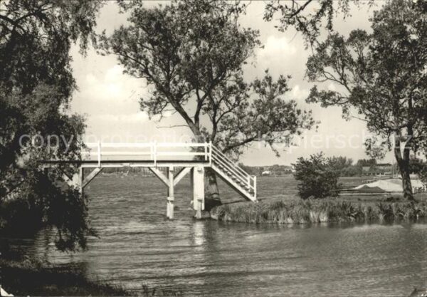 Neustrelitz Weisse Brücke am Zierker See
