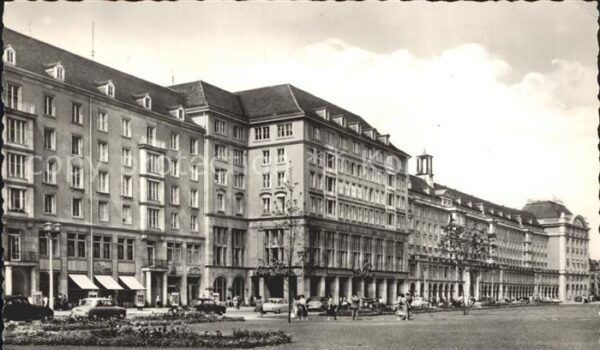 Dresden Altmarkt Cafe Prag