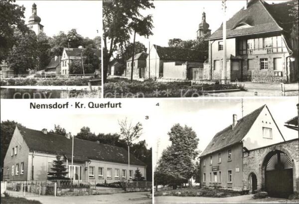 Nemsdorf-Goehrendorf Kirche Kulturhaus Kindergarten Gemeinde