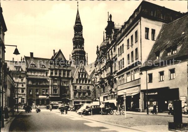 Zwickau Sachsen Hauptmarkt Dom zu St Marien