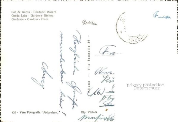 Gardone Garda Uferpartie am Gardasee – Bild 2