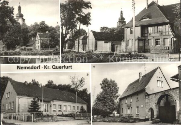 Nemsdorf-Goehrendorf Kirche Kulturhaus Kindergarten Gemeinde