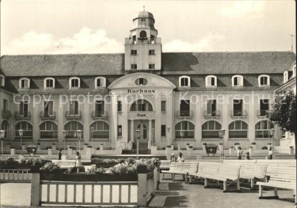 Binz Ruegen Kurhaus Cafe Ostseebad