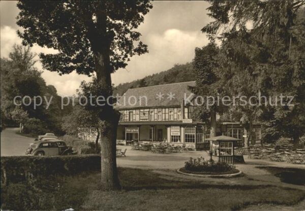 Treseburg Harz Gasthaus Weisser Hirsch