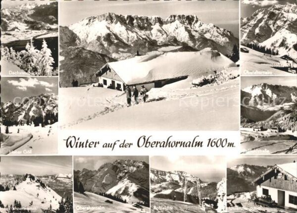 Berchtesgaden Dachsteinblick Hoher Göll Oberahornalm