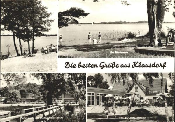 Klausdorf Mellensee Am Mellensee Ferienheim des Rates der G