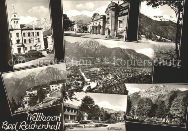 Bad Reichenhall Rathaus Kurhaus Traunsee Berghotel Pred