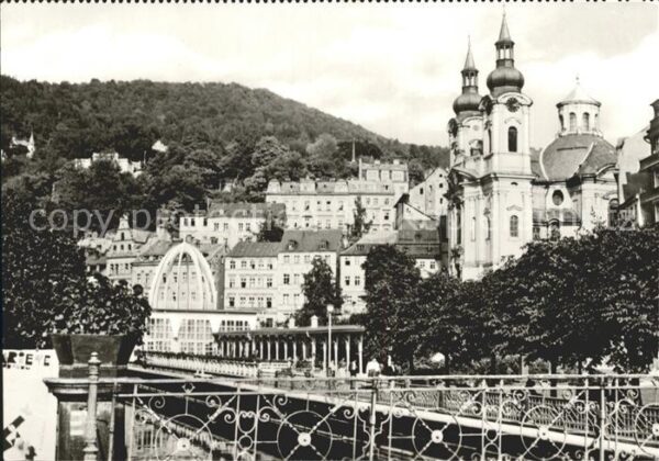 Karlovy Vary Grosser Sprudel Kirche