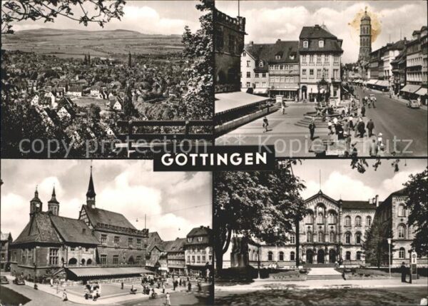 Goettingen Niedersachsen Totalansicht Weenderstr Rathaus Auditor