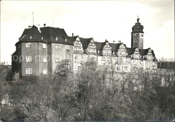 Greiz Thueringen Oberes Schloss Historisches Staatsarchi
