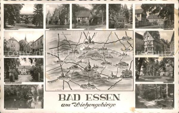 Bad Essen Gesamt Schloss Ippenburg Alte Mühle Tri