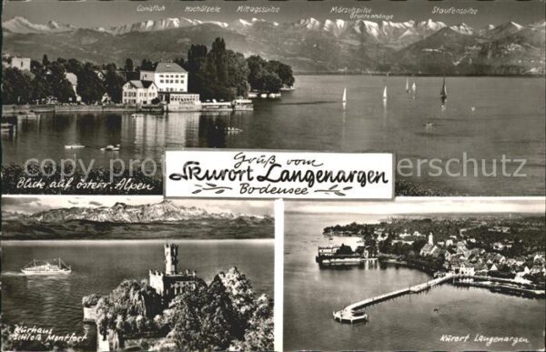 Langenargen Bodensee Alpenblick Kurhaus Schloss Montfort Fli