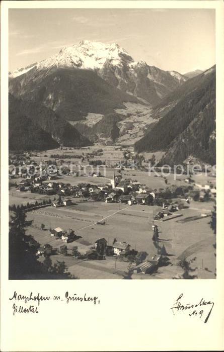 Mayrhofen Zillertal mit Grünberg