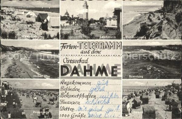 Dahme Ostseebad Strandcamping Leuchtturm Dahmeshöved Ho