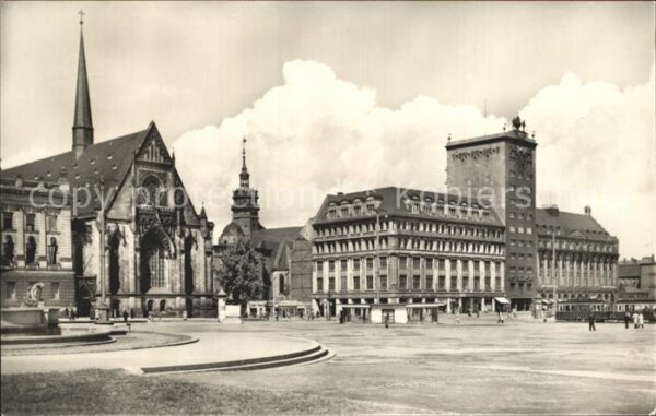 Leipzig Karl Marx Platz Kirche