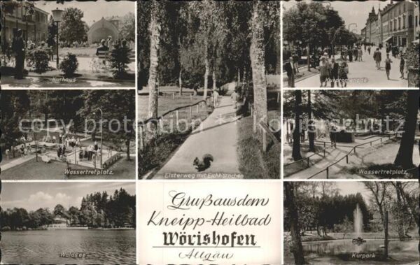 Bad Woerishofen Kurhaus Kurpromenade Wassertretplatz El