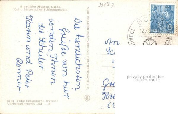 Gotha Thueringen Kulturhistorisches Schlossmuseum – Bild 2