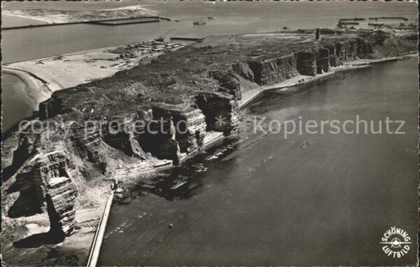 Helgoland Westküste Fliegeraufnahme