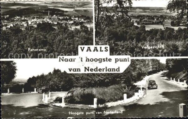 Vaals Panorama Vergezicht Hoogste punt van Ne