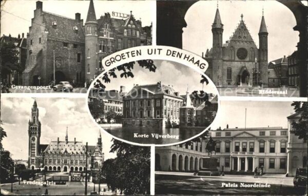 Den Haag Gevangenpoort Riddersaal Fredespaleis K