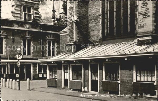 Haarlem Winkeltjes ad voet van de St Baxo